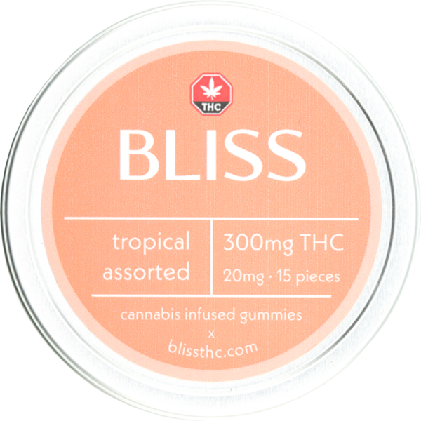 THC Tropical Gummies by Bliss